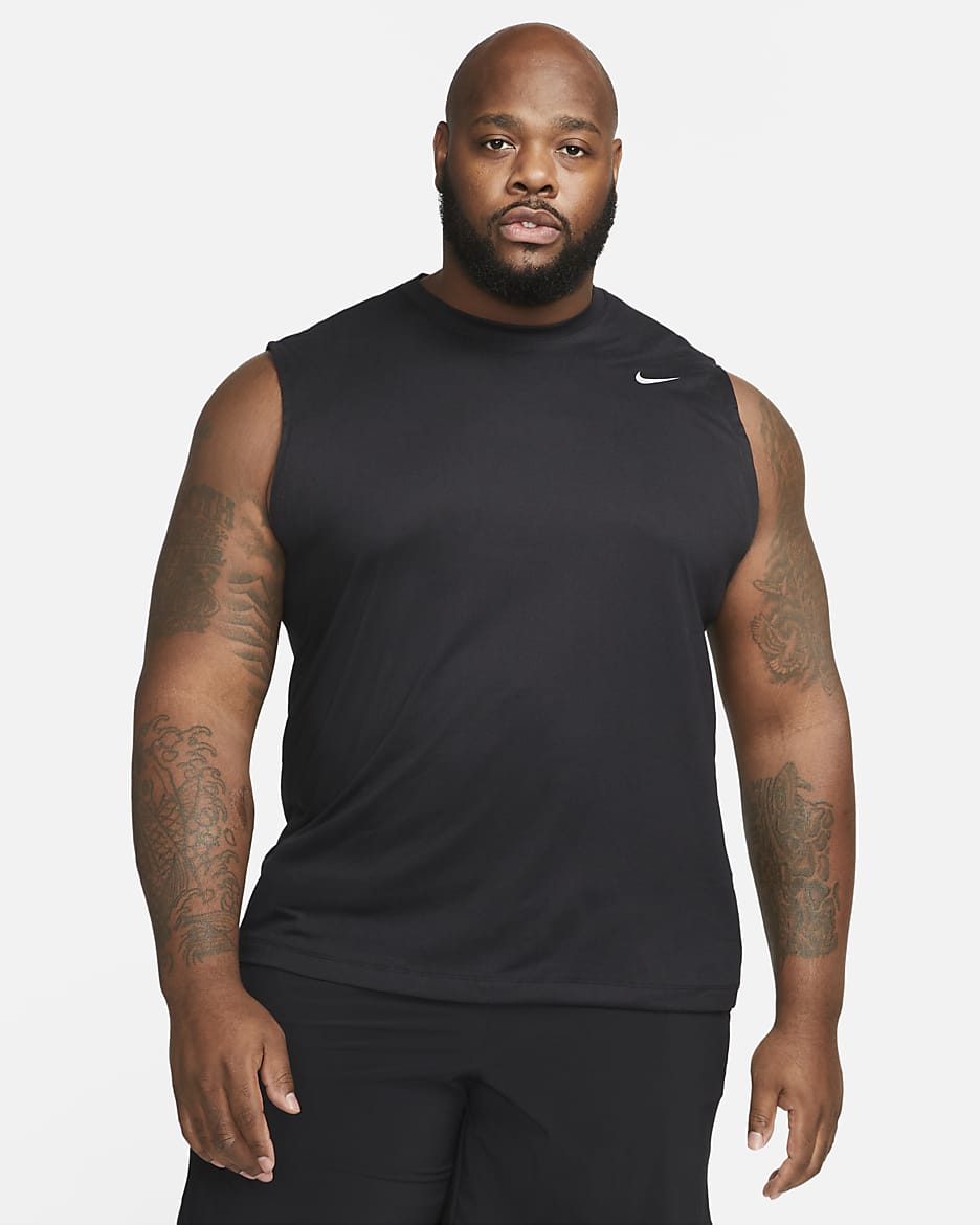 Nike Dri FIT Legend Men s Sleeveless Fitness T Shirt. Nike